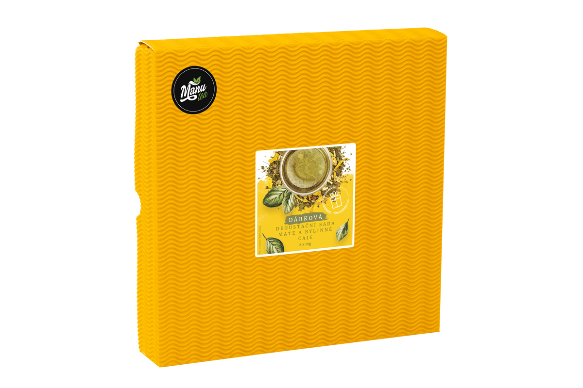 Dárková degustační sada MATE A BYLINNÉ ČAJE