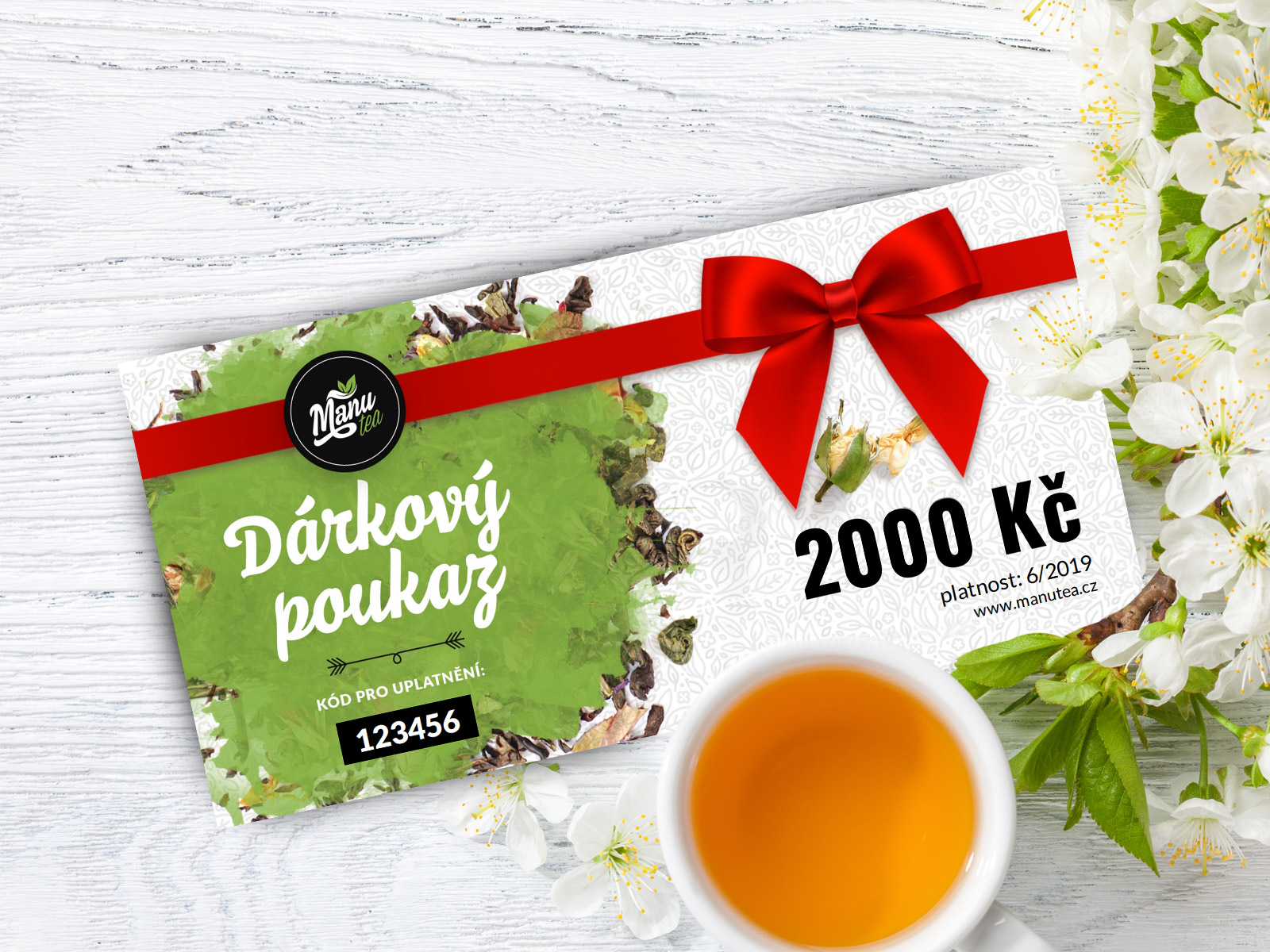 Dárkový poukaz na 2000 CZK