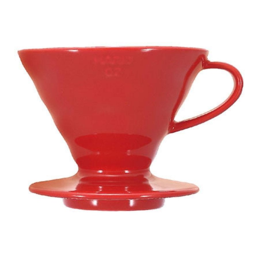 Dripper Hario V60-02 keramický červený