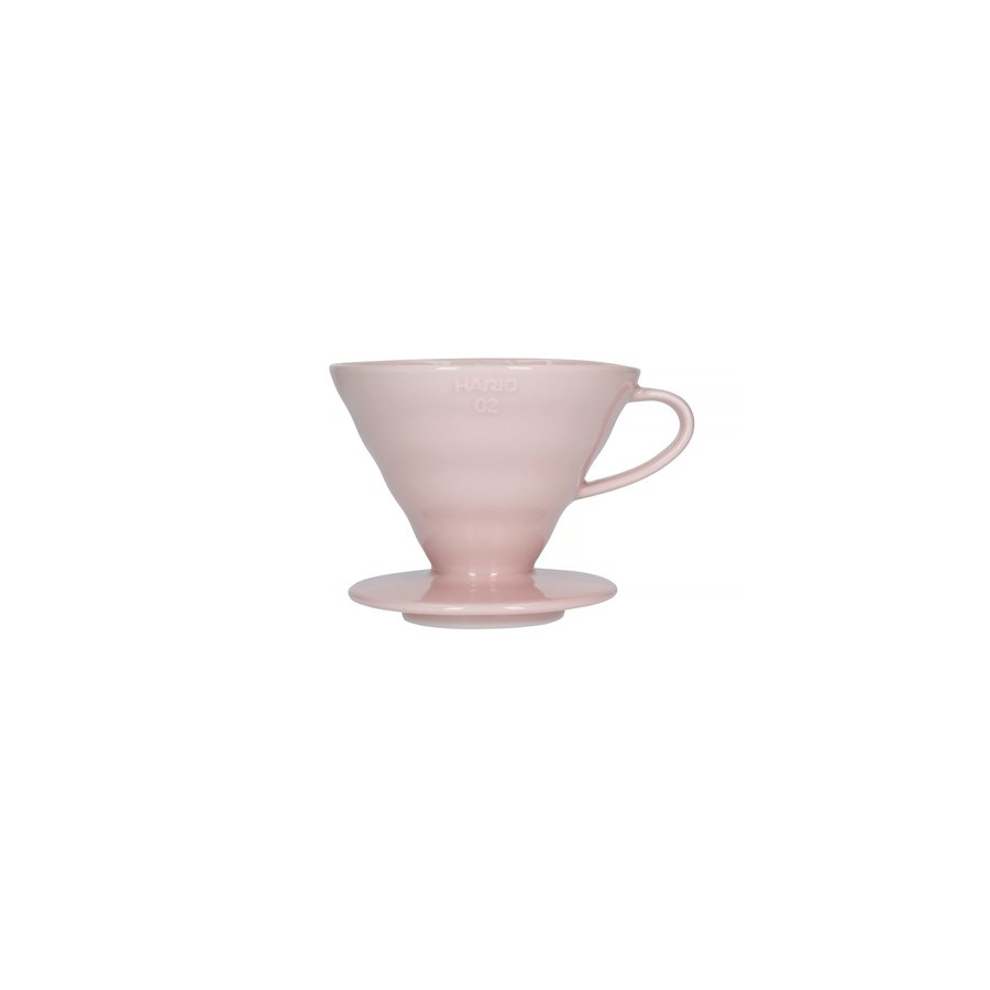 Dripper Hario V60-02 keramický růžový