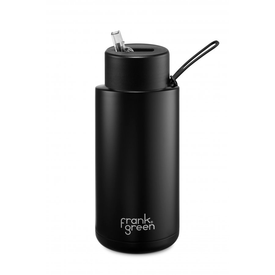 Frank Green Ceramic Black Straw Lid 1000 ml