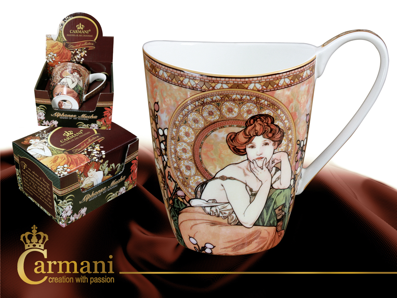 HRNEK VANESSA ALFONS MUCHA - TOPAZ