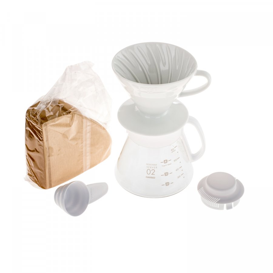 Hario V60-02 Ceramic Dripper set
