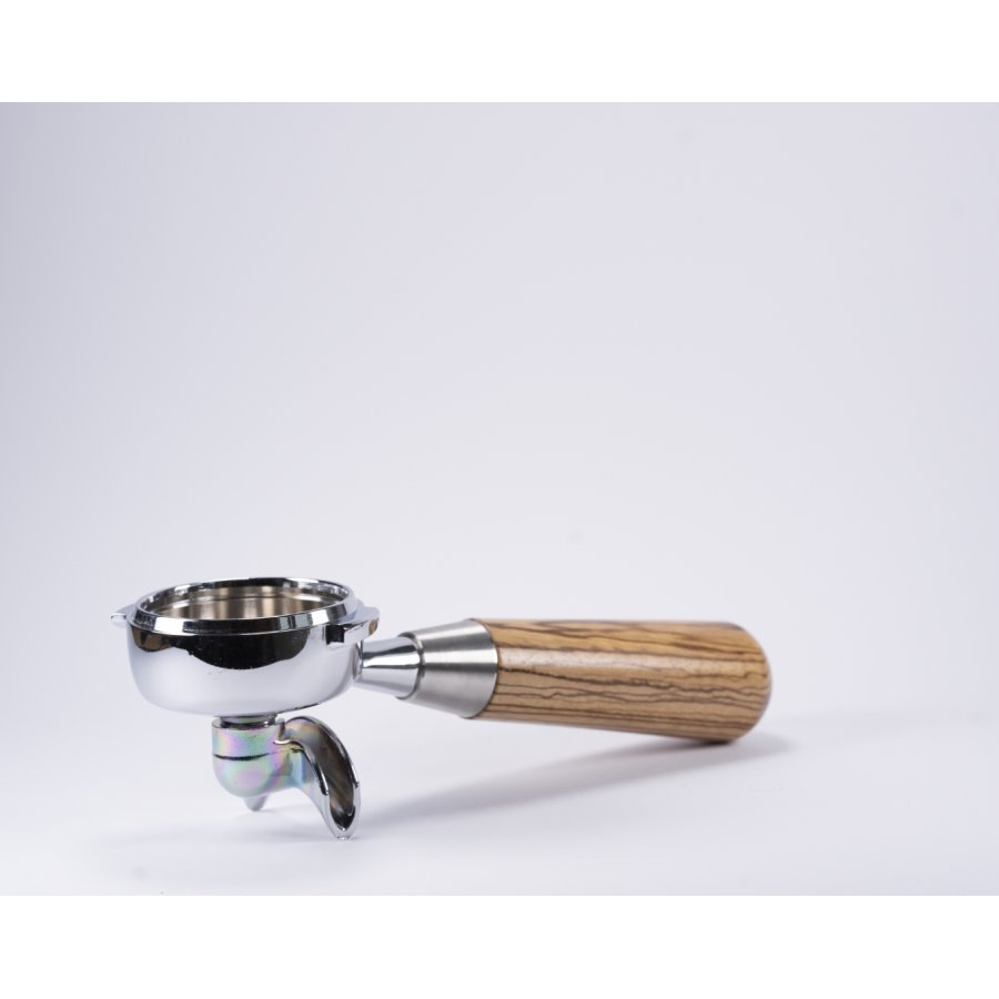 Heavy Tamper Portafilter Style Zebrano 58 mm