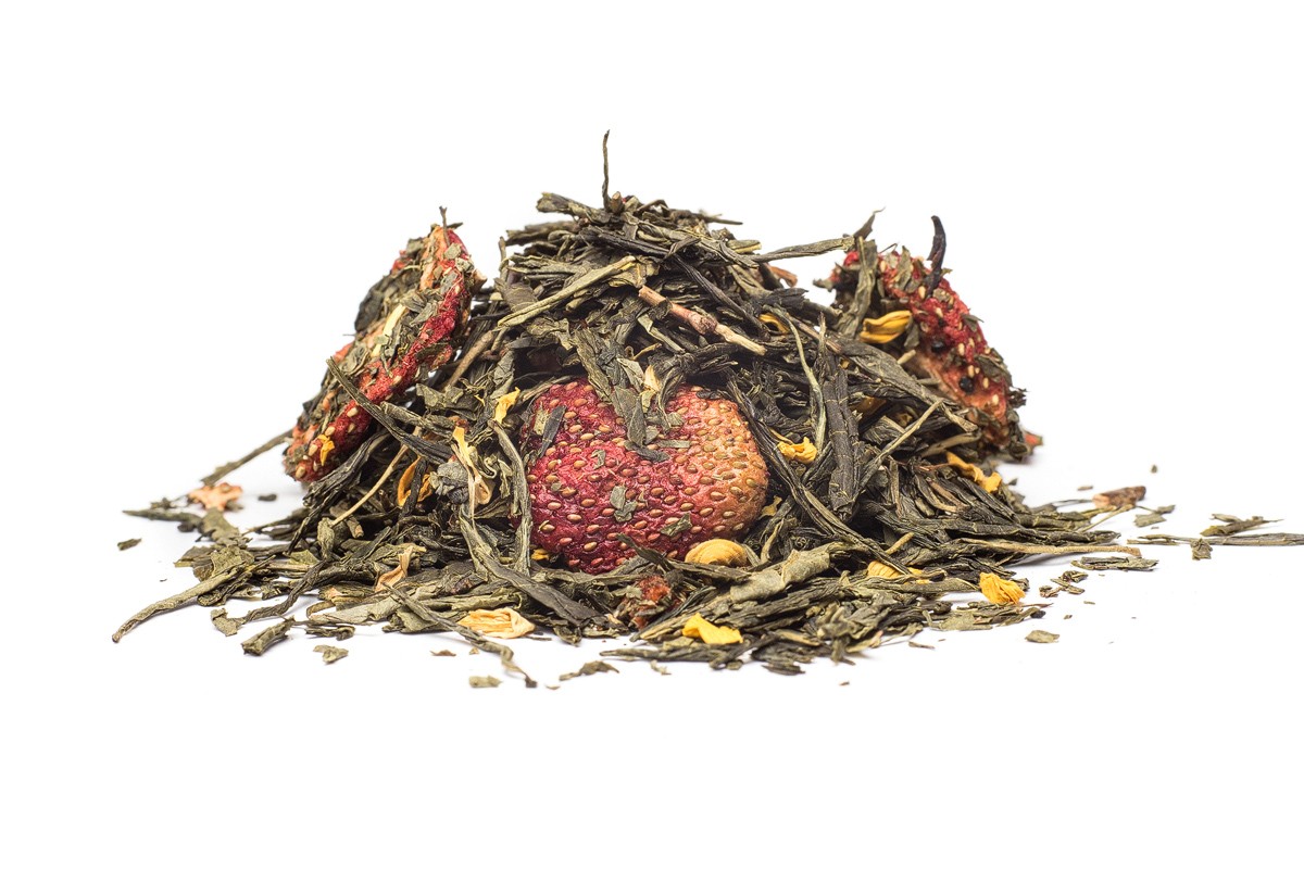 VANILKOVÁ JAHODA - zelený čaj