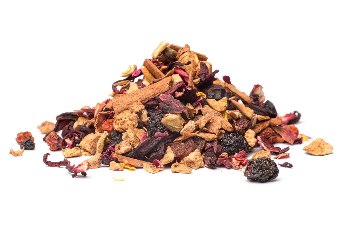 VÁNOČNÍ KOLÁČ - ovocný čaj