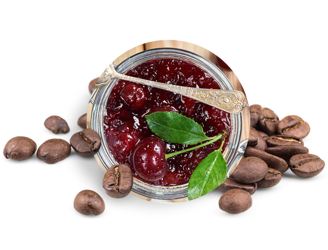 VIŠNĚ V RUMU zrnková káva