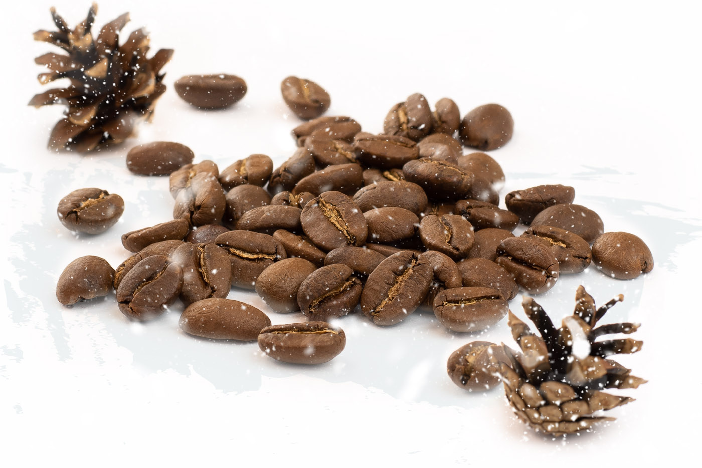 ZIMNÍ espresso směs výběrové zrnkové kávy