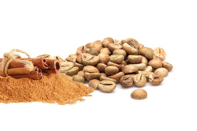 Zelená káva SUPER ŠTÍHLÁ LINIE - SKOŘICE - pouze mletá